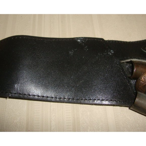 VINTAGE Rare belt Genuine Leather 31"-34" - Picture 8 of 10